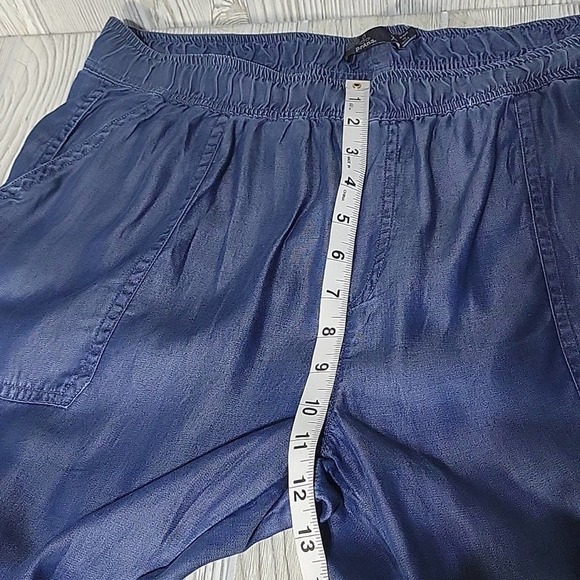 Prana Aberdeen Antique Blue Chambray Jogger Pants, Women's Size XL, NWOT - Picture 10 of 12